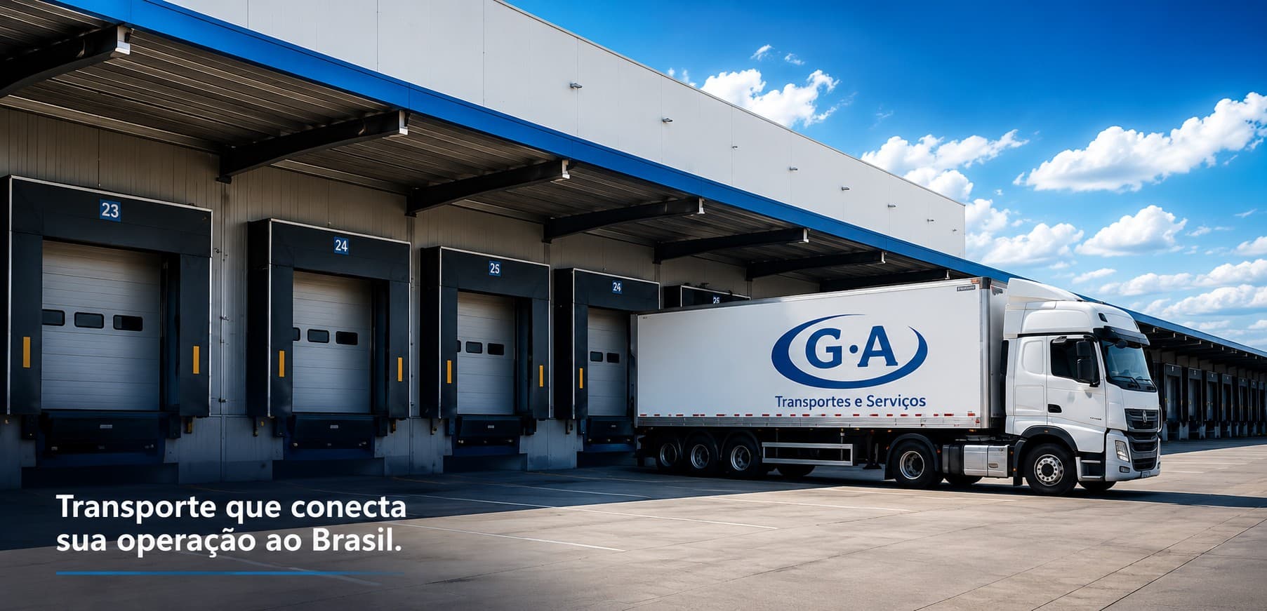 Transporte que conecta sua operação ao Brasil — Grupo G-A