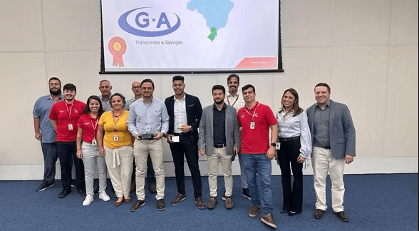 Equipe do Grupo G-A na cerimônia do Carrier Awards Colgate 2023