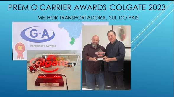 Prêmio Carrier Awards Colgate 2023 — Melhor Transportadora, Sul do País